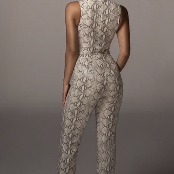 JLUXLABEL two piece snake print set (Anette) - Picture 3 of 3